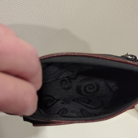 Brighton Black and Brown Croc-Embossed Wallet Set - Picture 8 of 9